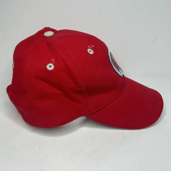 Ohio State Buckeyes Vintage Hat/cap, Red Donegal Bay made in USA adjustable - Picture 3 of 11
